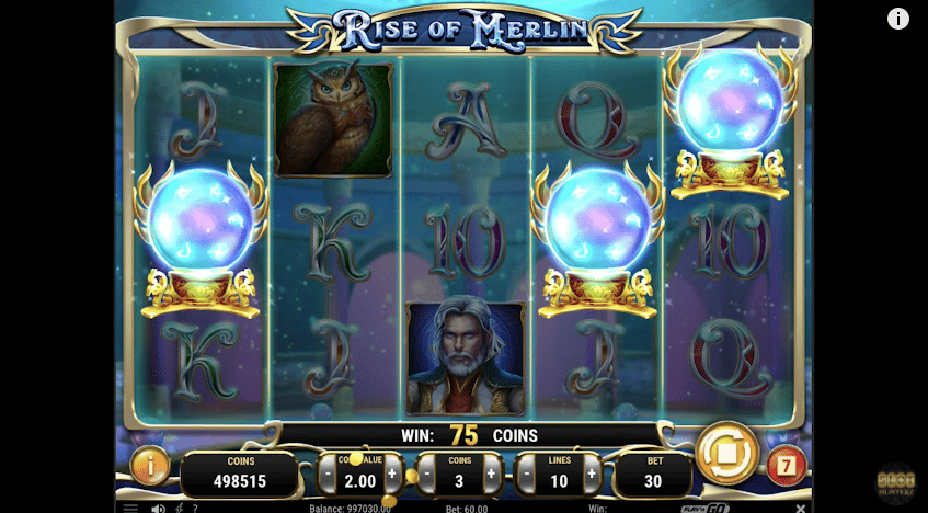 rise of merlin slot