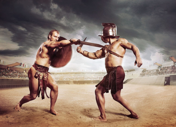 gladiators-fighting-on-the-arena-of-the-colosseum-casino-chronicle