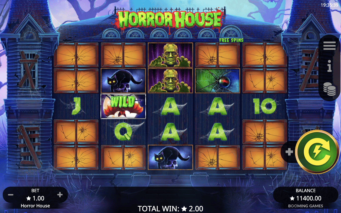 horror house slot