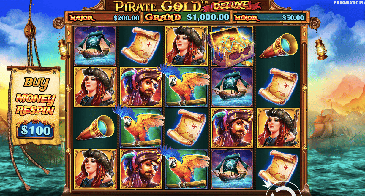 pirate gold deluxe slot