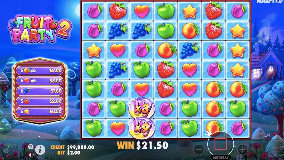 fruit party 2 slot