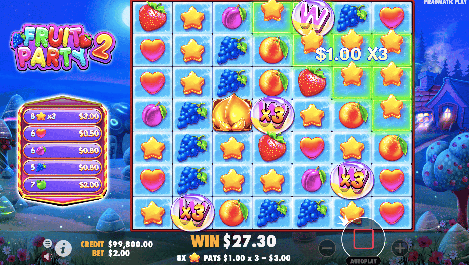 fruit party 2 slot