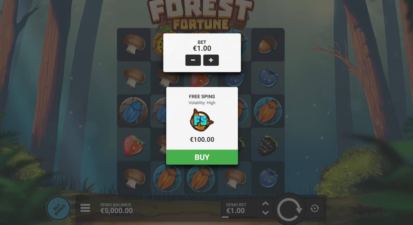 Forest Fortune Bonus Buy