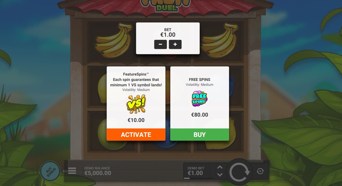 Fruit Duel Bonus Buy