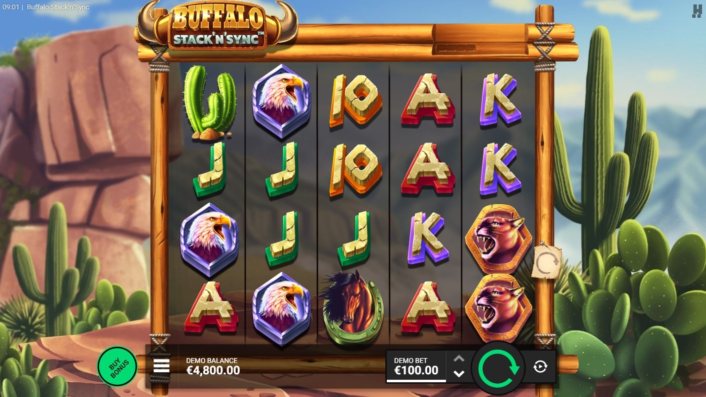 Play Buffalo Stack And Sync Slot