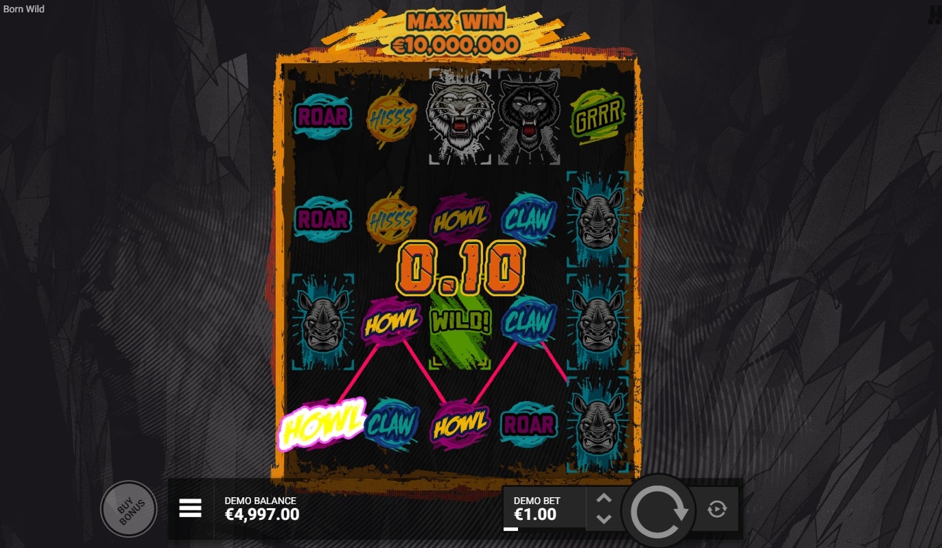 Born Wild Extreme Slot Game