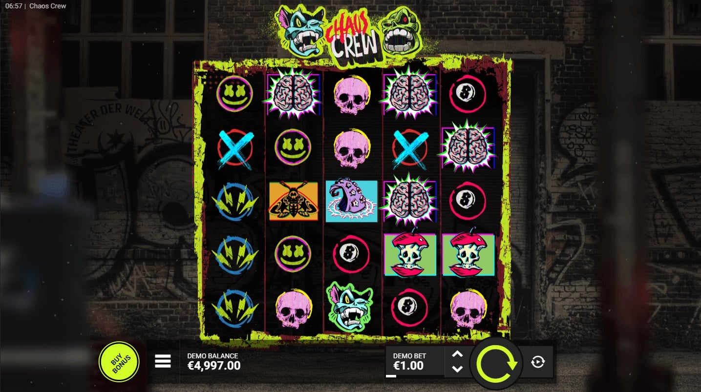 Chaos Crew Hacksaw Gaming Slot Games