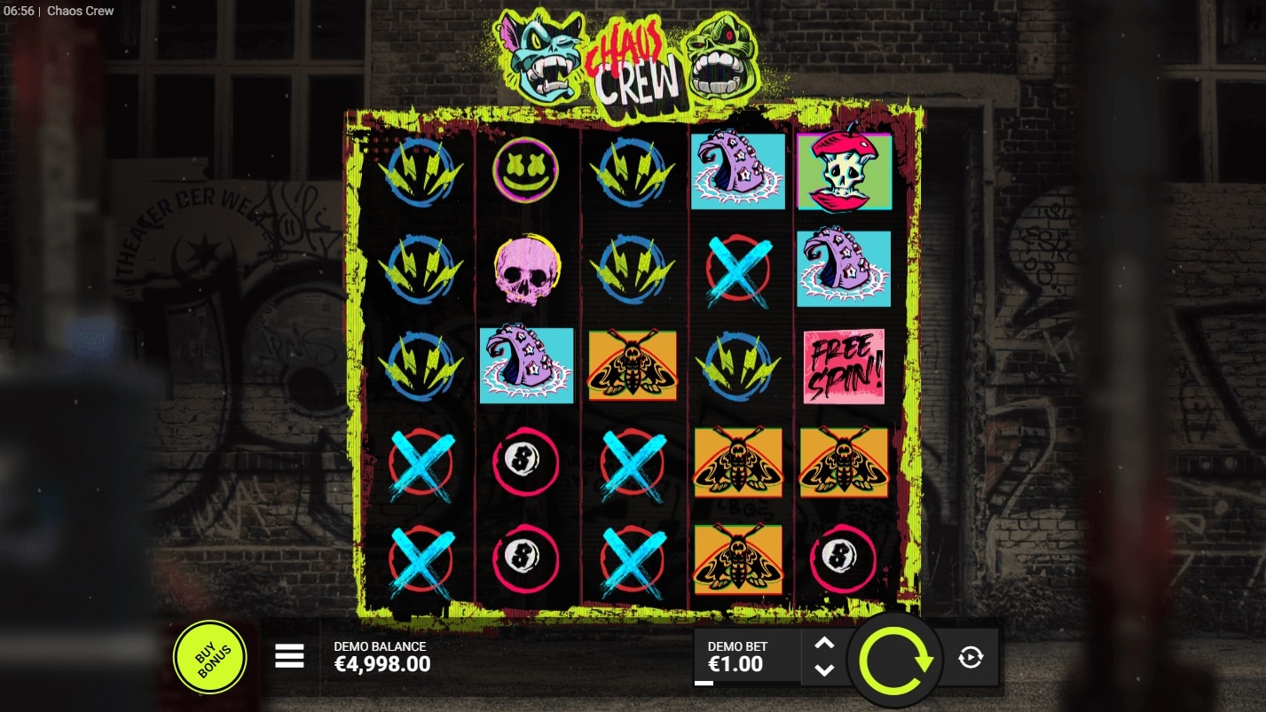 Chaos Crew Hacksaw Gaming Slot