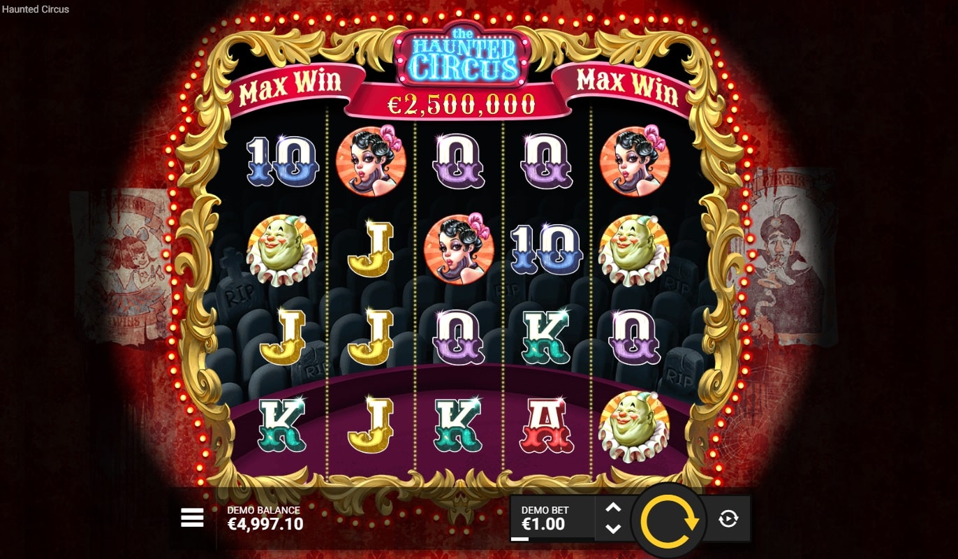 Haunted Circus Slot Game