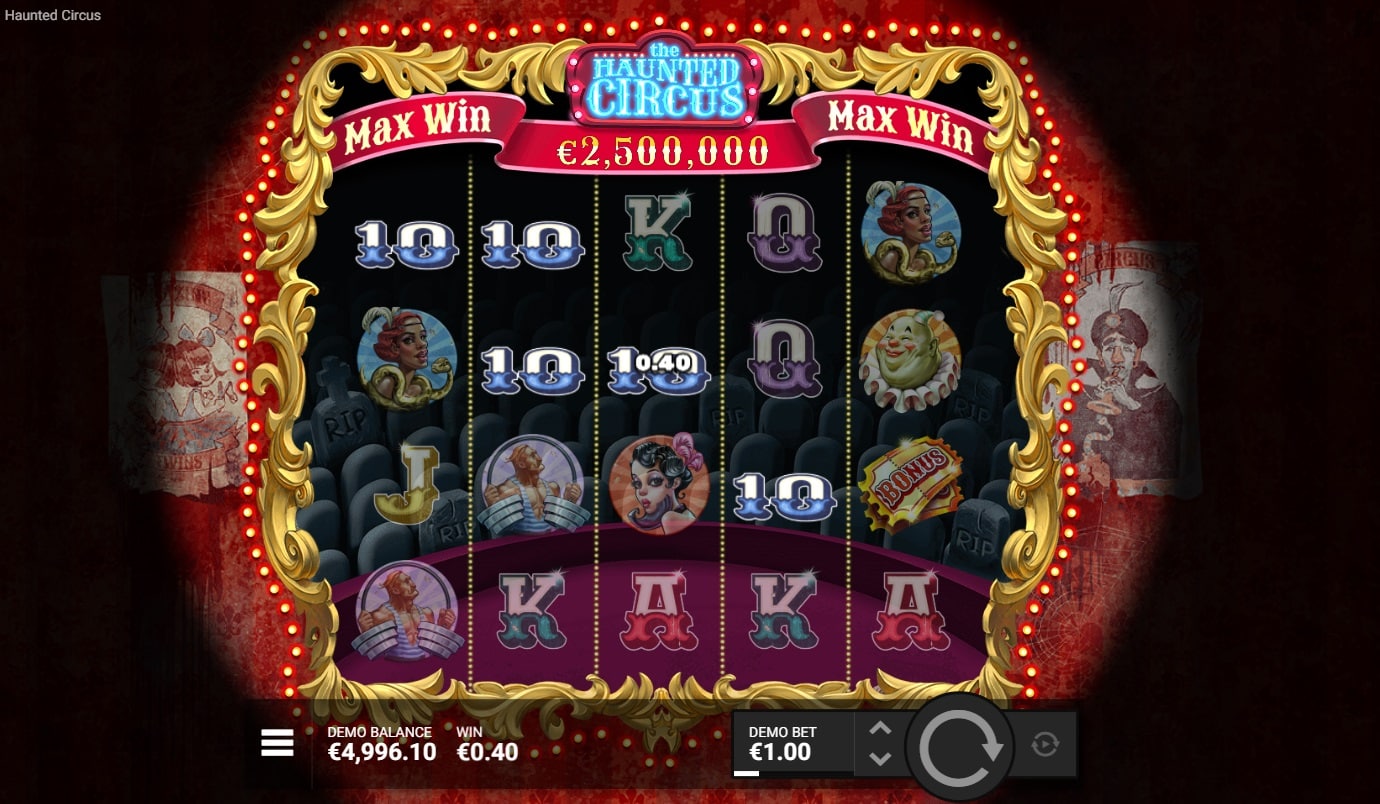 Haunted Circus Slot Games