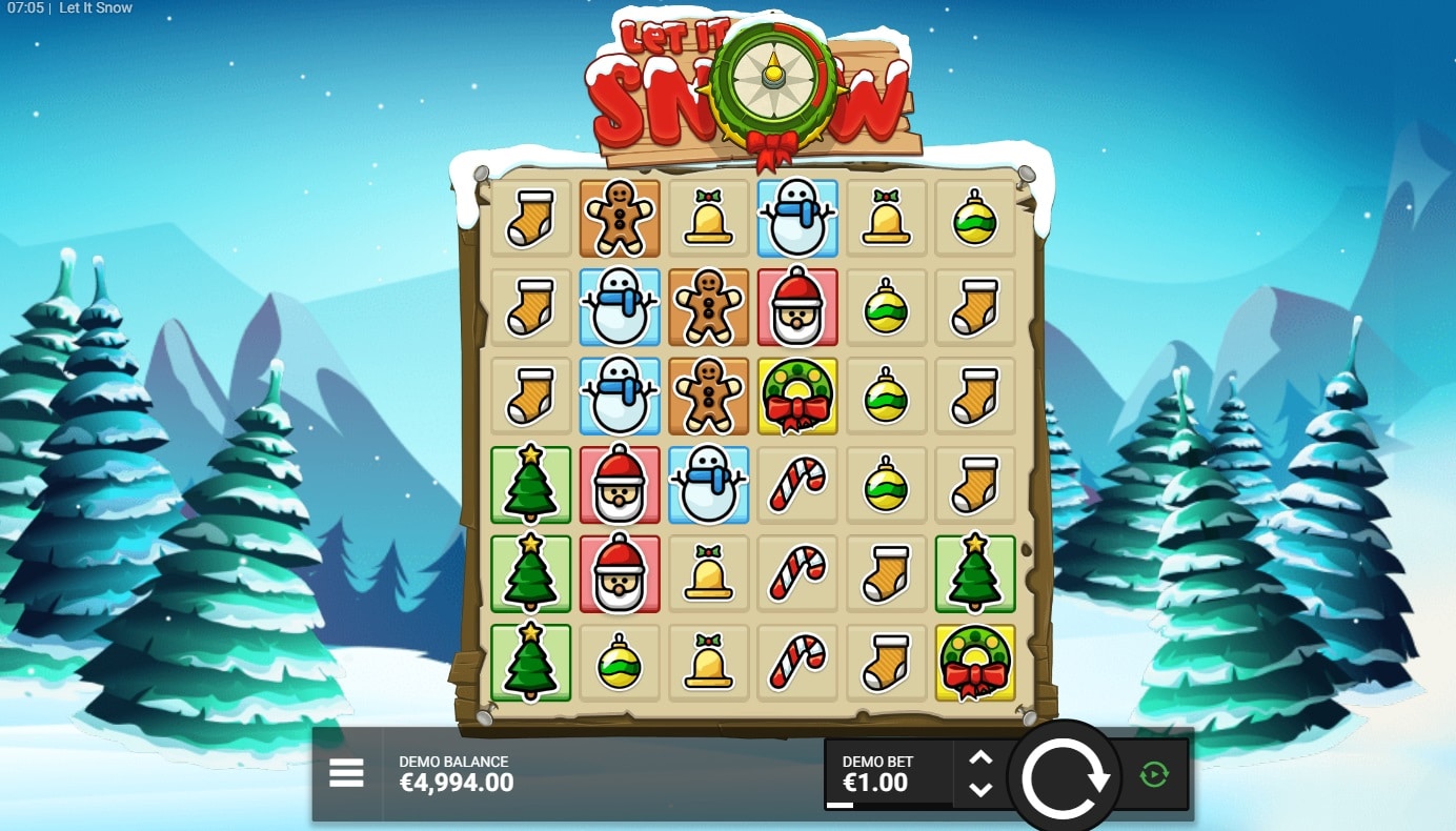 Let It Snow Hacksaw Gaming Slot Games Play