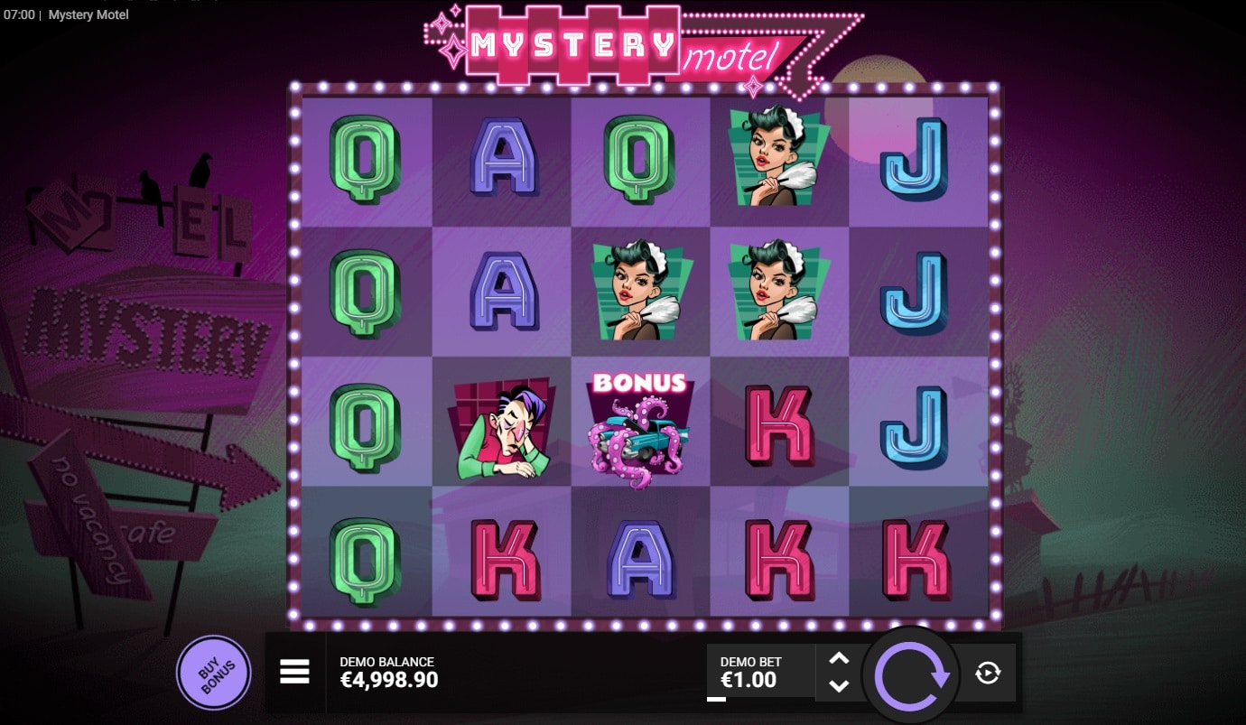 Mystery Motel Hacksaw Gaming Slot